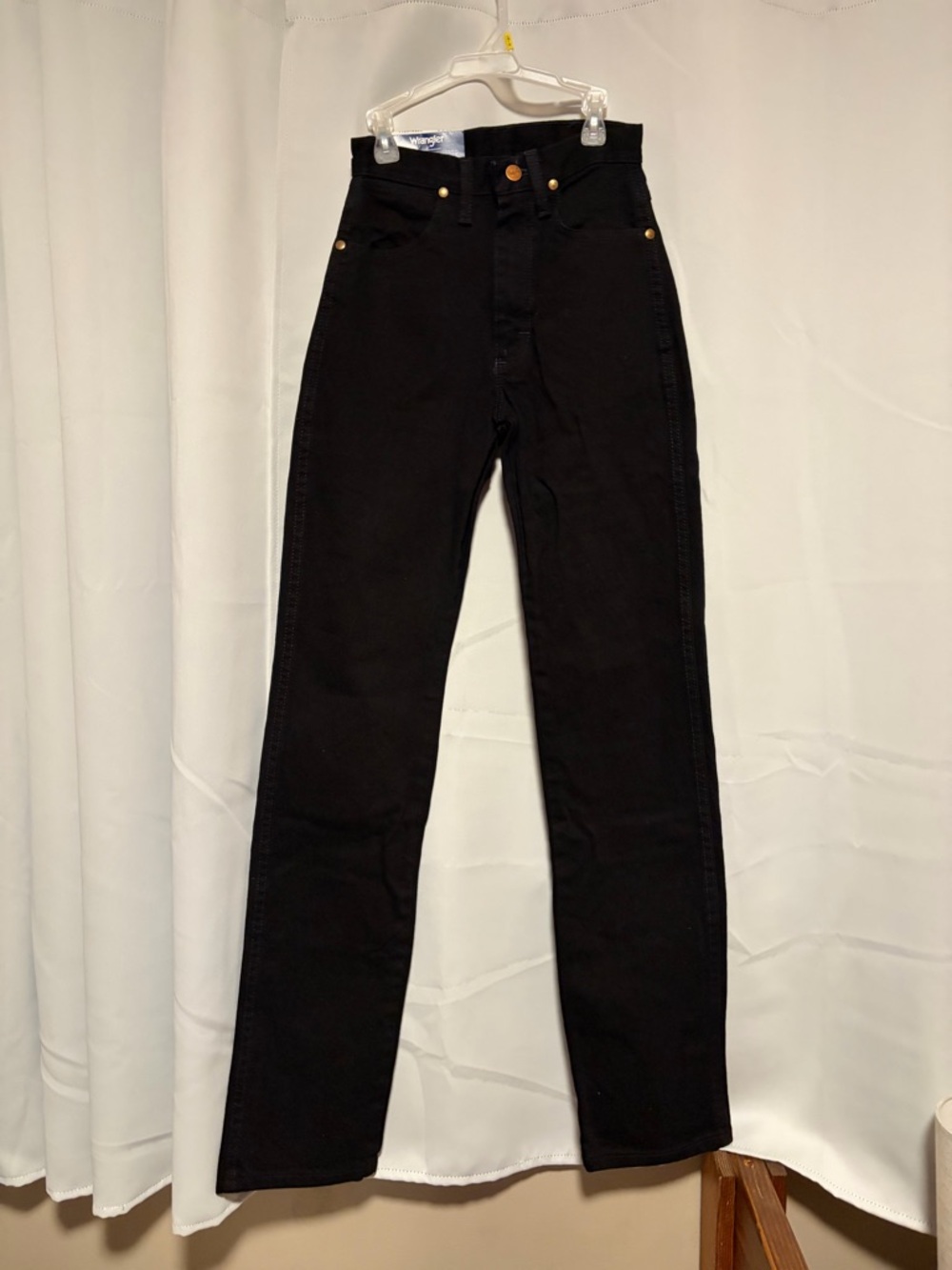 Wrangler Black Cowboy Cut Natural Rise Jeans